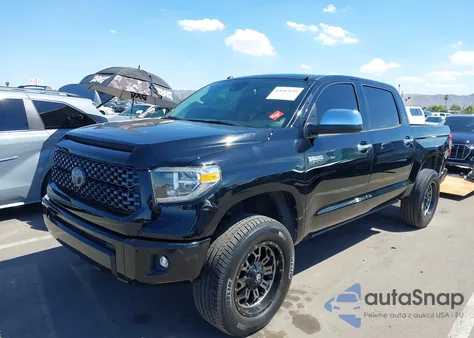 2019 Toyota Tundra Platinum 5.7L V8 z USA, uszkodzony, nr VIN 5TFAY5F19KX810537